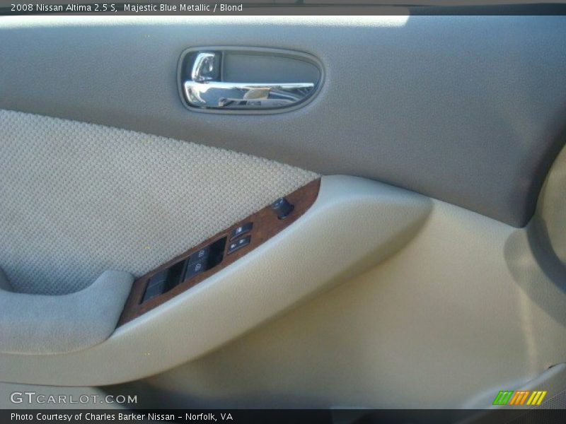 Majestic Blue Metallic / Blond 2008 Nissan Altima 2.5 S