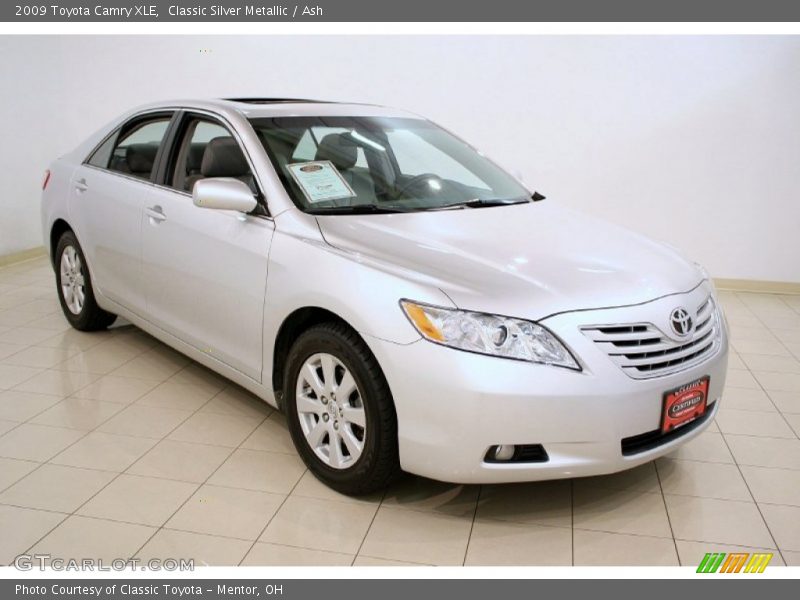 Classic Silver Metallic / Ash 2009 Toyota Camry XLE