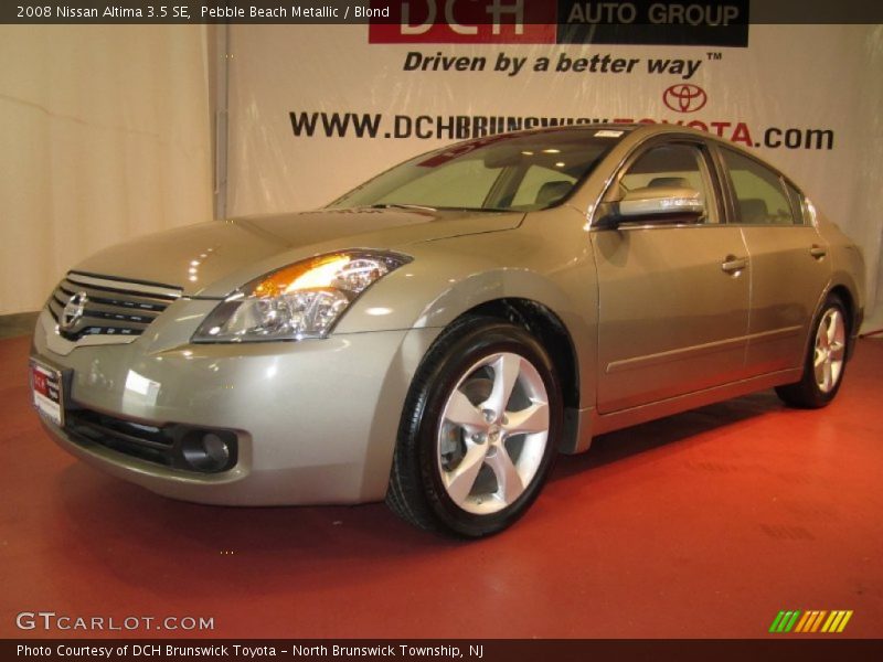 Pebble Beach Metallic / Blond 2008 Nissan Altima 3.5 SE