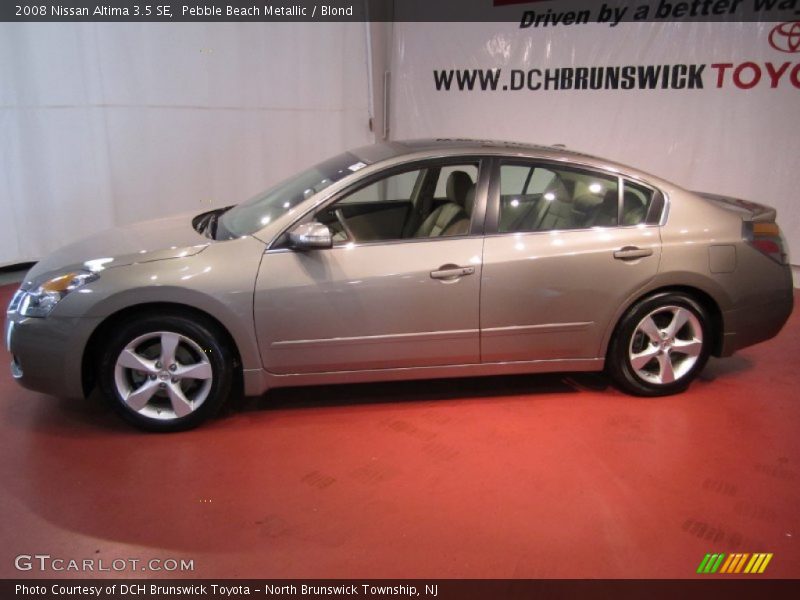 Pebble Beach Metallic / Blond 2008 Nissan Altima 3.5 SE