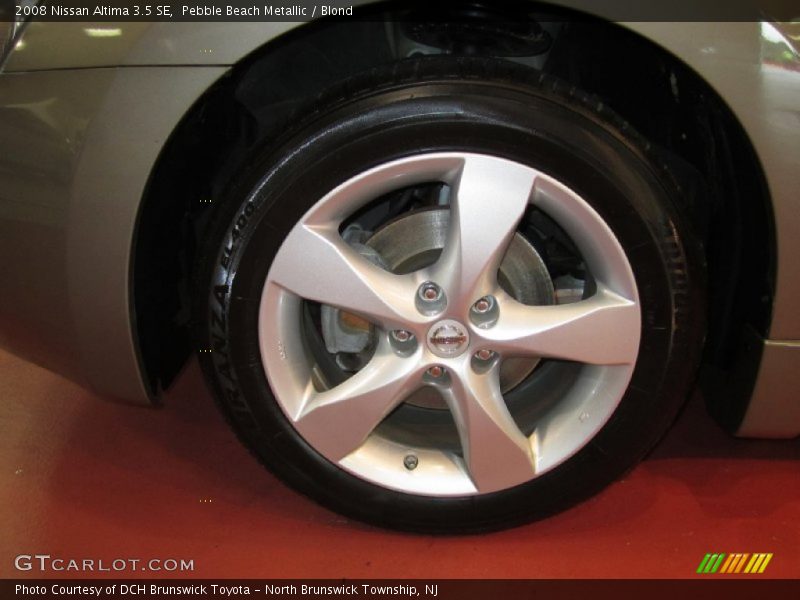 Pebble Beach Metallic / Blond 2008 Nissan Altima 3.5 SE