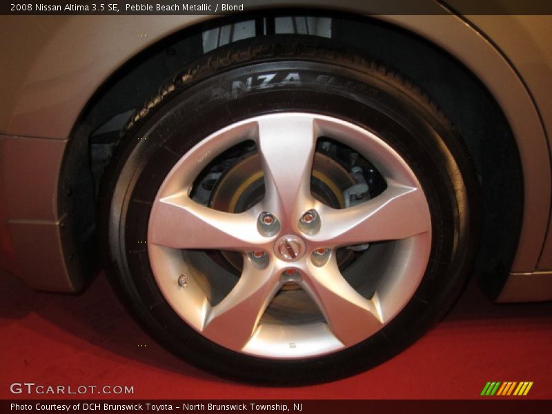 Pebble Beach Metallic / Blond 2008 Nissan Altima 3.5 SE