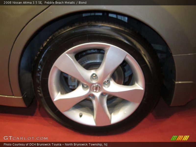 Pebble Beach Metallic / Blond 2008 Nissan Altima 3.5 SE