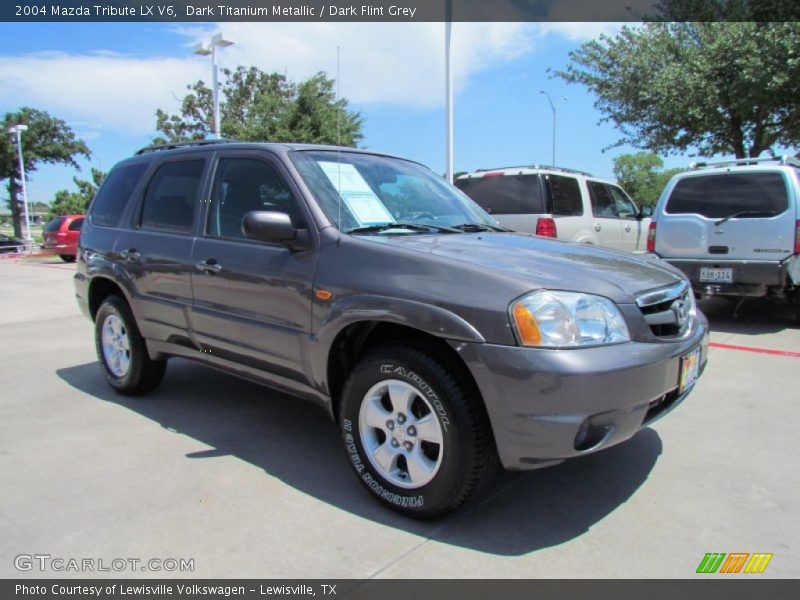 Dark Titanium Metallic / Dark Flint Grey 2004 Mazda Tribute LX V6