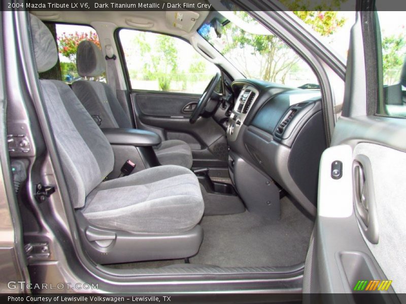 Dark Titanium Metallic / Dark Flint Grey 2004 Mazda Tribute LX V6