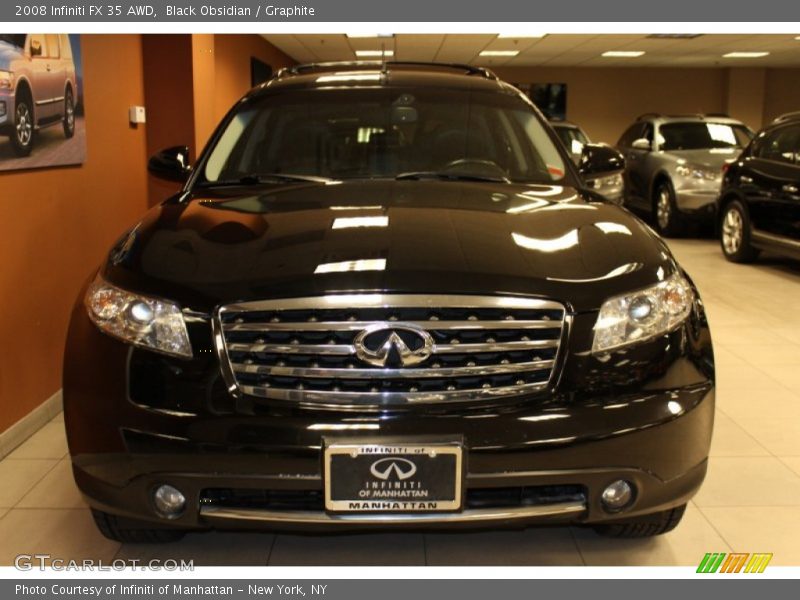 Black Obsidian / Graphite 2008 Infiniti FX 35 AWD
