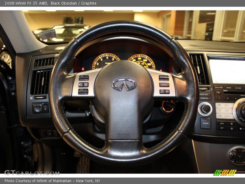 Black Obsidian / Graphite 2008 Infiniti FX 35 AWD