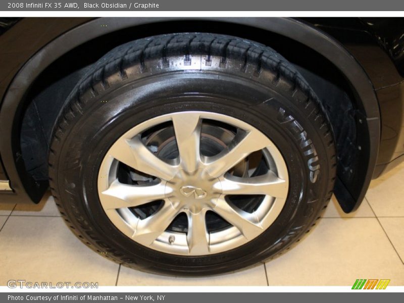 Black Obsidian / Graphite 2008 Infiniti FX 35 AWD