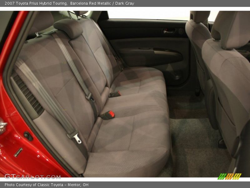 Barcelona Red Metallic / Dark Gray 2007 Toyota Prius Hybrid Touring