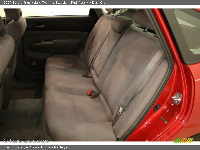 Barcelona Red Metallic / Dark Gray 2007 Toyota Prius Hybrid Touring