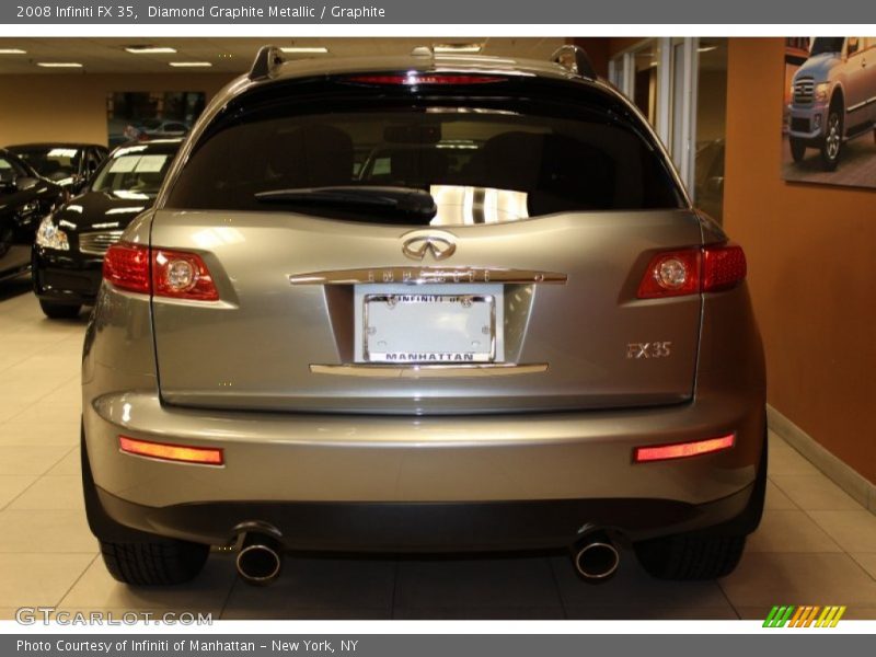 Diamond Graphite Metallic / Graphite 2008 Infiniti FX 35