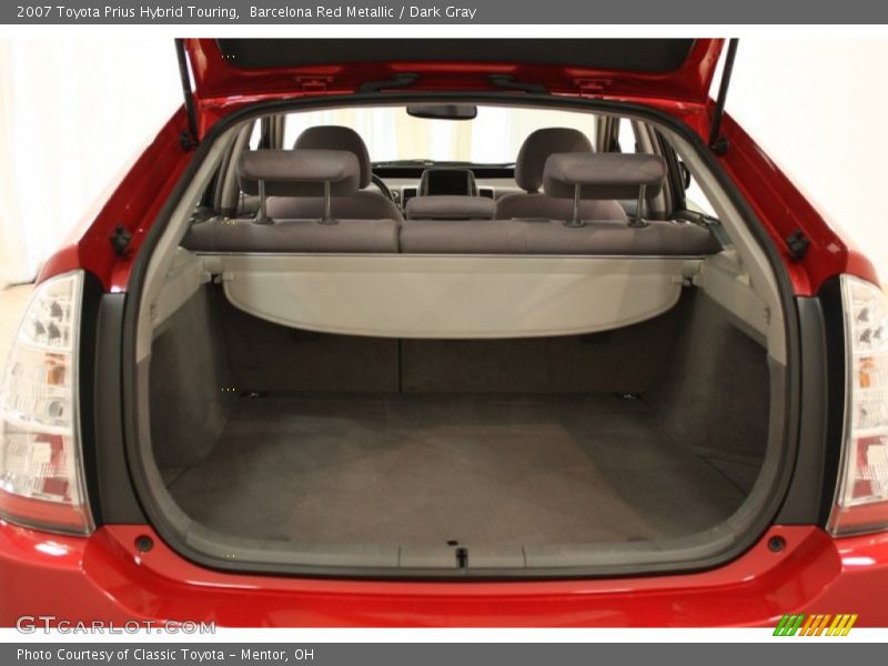 Barcelona Red Metallic / Dark Gray 2007 Toyota Prius Hybrid Touring