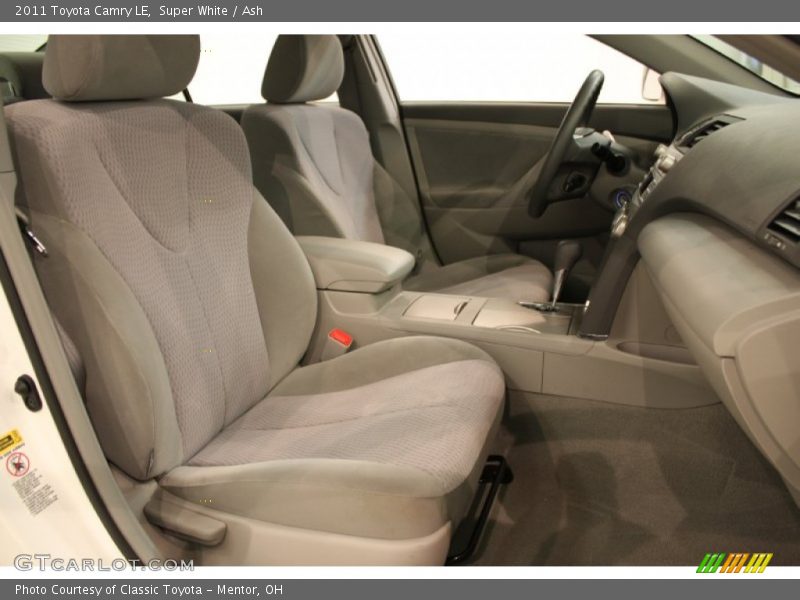 Super White / Ash 2011 Toyota Camry LE