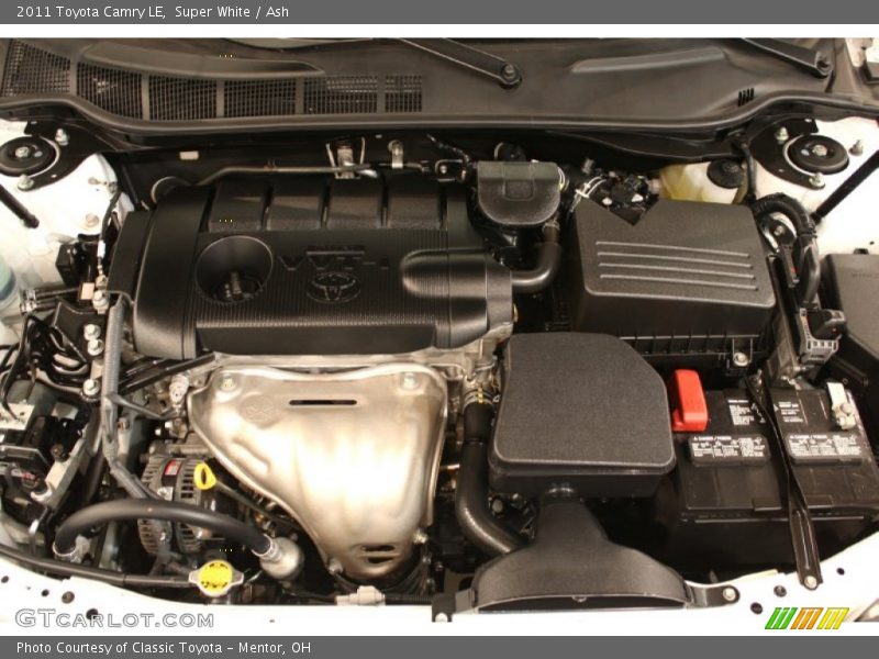 Super White / Ash 2011 Toyota Camry LE