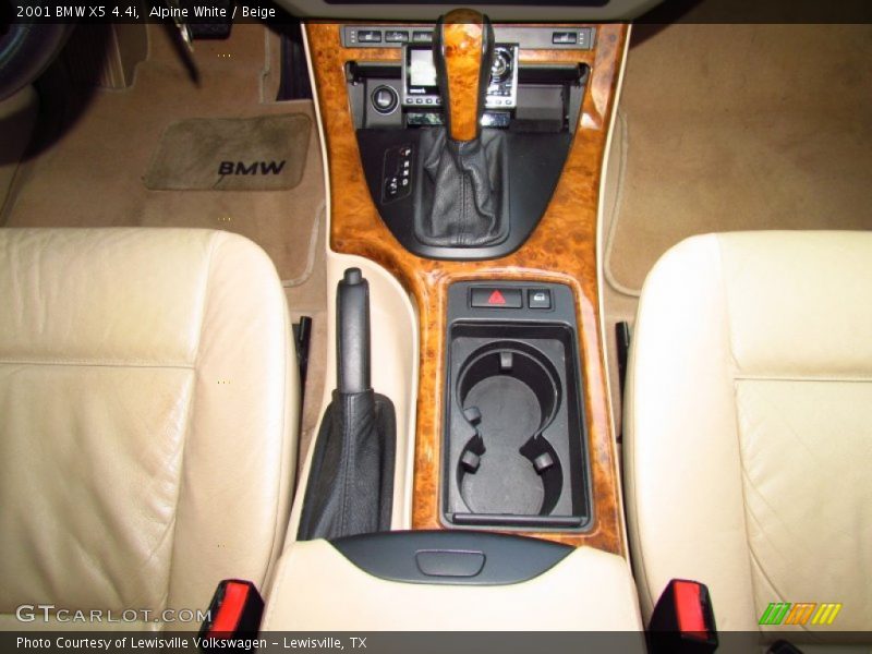 Alpine White / Beige 2001 BMW X5 4.4i