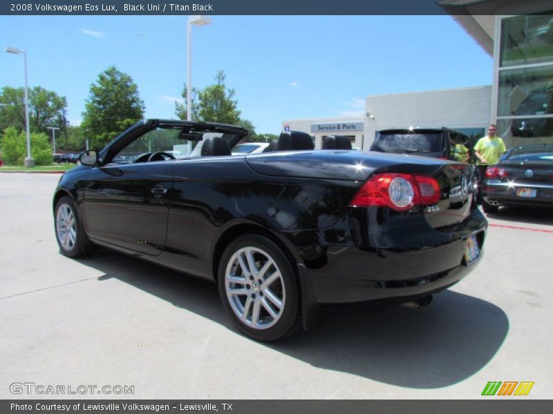Black Uni / Titan Black 2008 Volkswagen Eos Lux