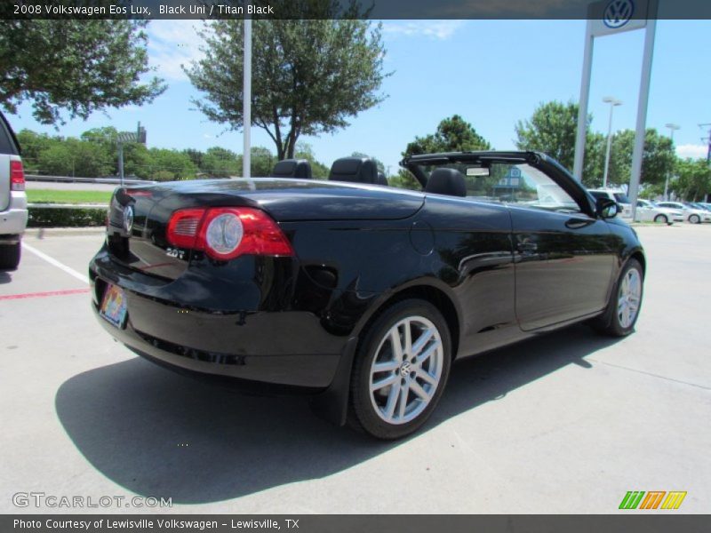 Black Uni / Titan Black 2008 Volkswagen Eos Lux