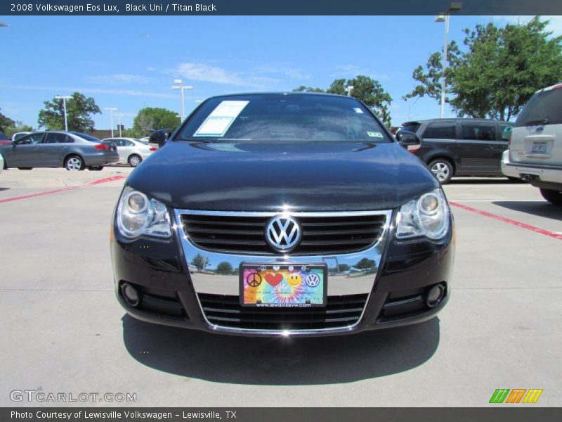 Black Uni / Titan Black 2008 Volkswagen Eos Lux