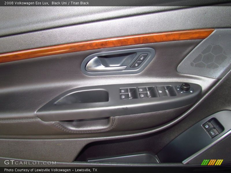 Black Uni / Titan Black 2008 Volkswagen Eos Lux