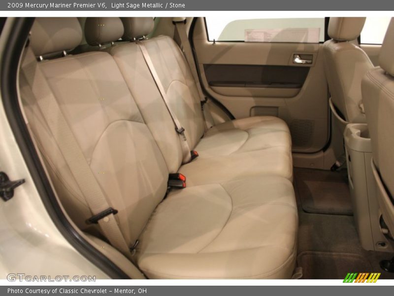 Light Sage Metallic / Stone 2009 Mercury Mariner Premier V6