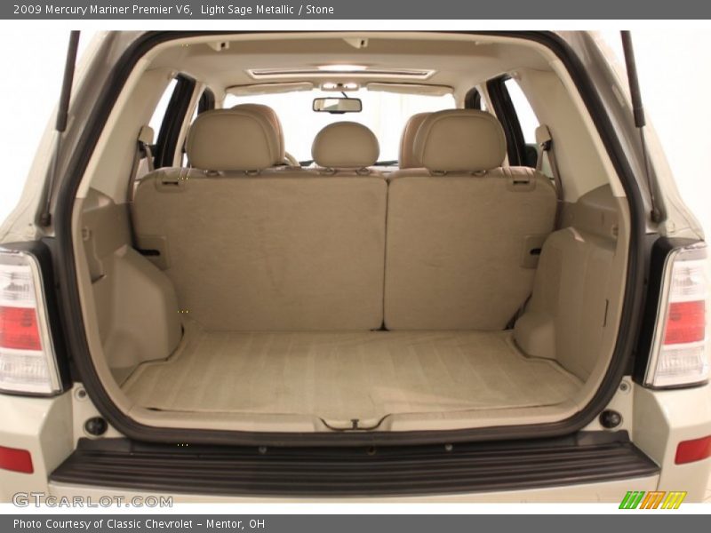 Light Sage Metallic / Stone 2009 Mercury Mariner Premier V6