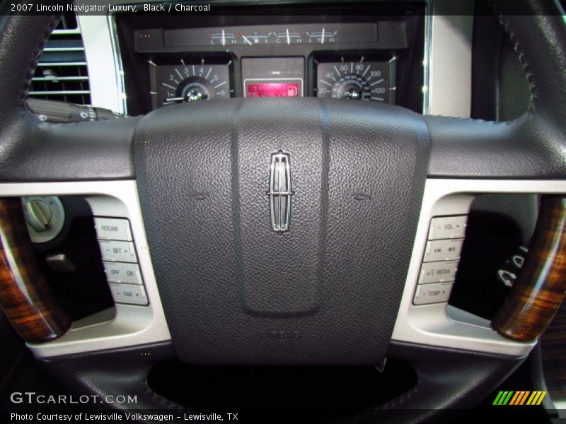 Black / Charcoal 2007 Lincoln Navigator Luxury
