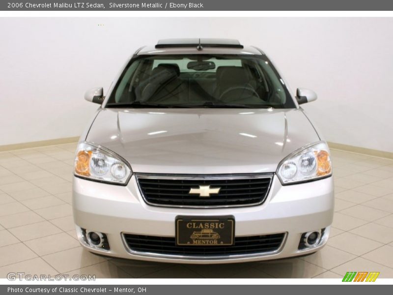 Silverstone Metallic / Ebony Black 2006 Chevrolet Malibu LTZ Sedan