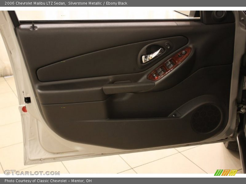 Silverstone Metallic / Ebony Black 2006 Chevrolet Malibu LTZ Sedan