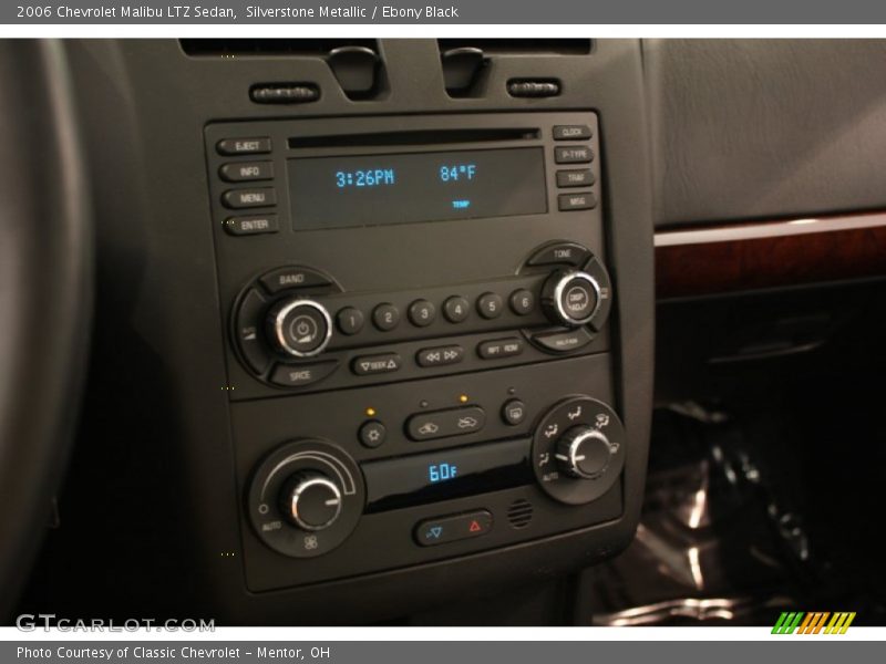 Silverstone Metallic / Ebony Black 2006 Chevrolet Malibu LTZ Sedan