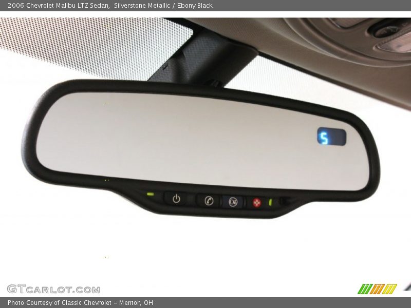 Silverstone Metallic / Ebony Black 2006 Chevrolet Malibu LTZ Sedan