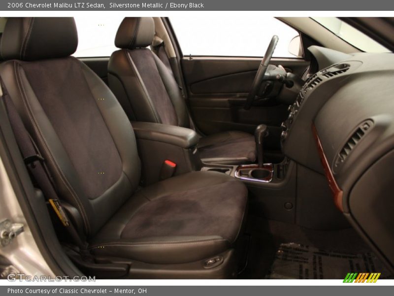 Silverstone Metallic / Ebony Black 2006 Chevrolet Malibu LTZ Sedan