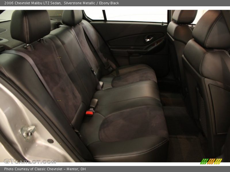 Silverstone Metallic / Ebony Black 2006 Chevrolet Malibu LTZ Sedan