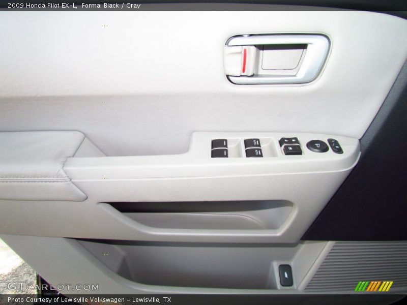 Formal Black / Gray 2009 Honda Pilot EX-L