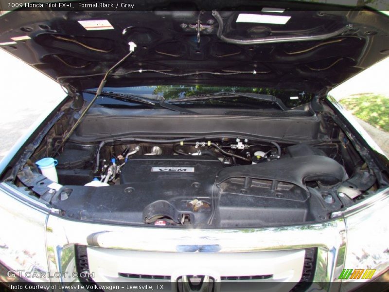 Formal Black / Gray 2009 Honda Pilot EX-L