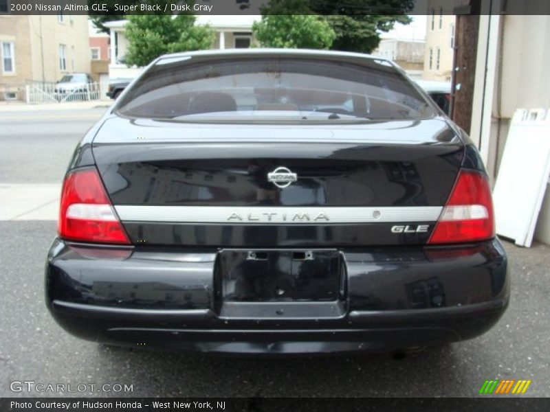 Super Black / Dusk Gray 2000 Nissan Altima GLE