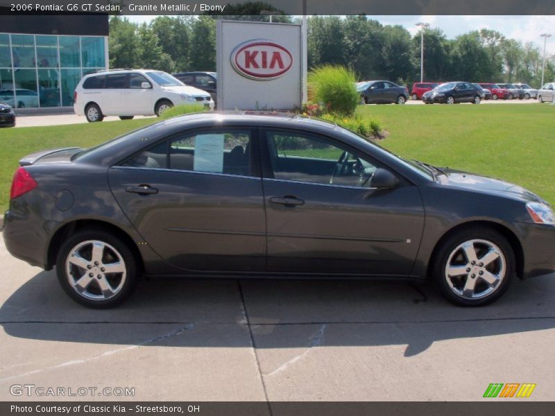 Granite Metallic / Ebony 2006 Pontiac G6 GT Sedan