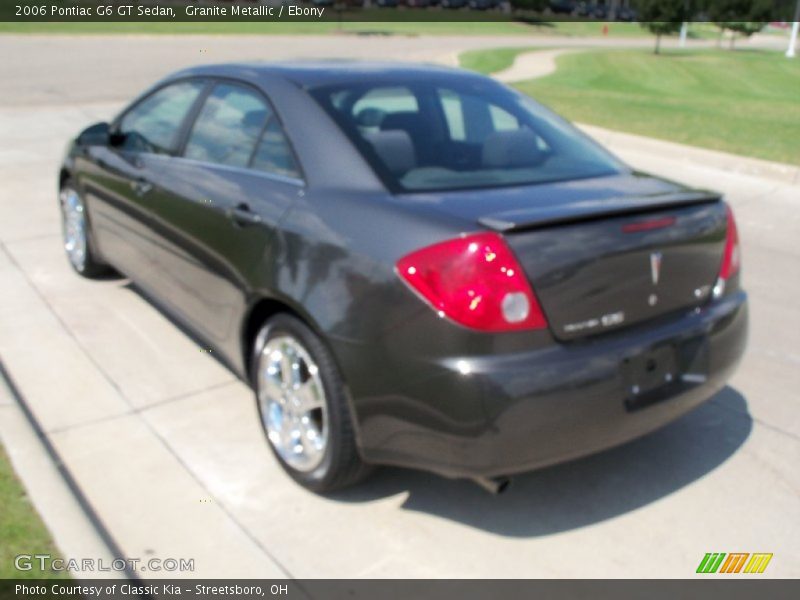 Granite Metallic / Ebony 2006 Pontiac G6 GT Sedan