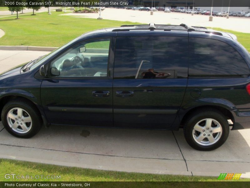 Midnight Blue Pearl / Medium Slate Gray 2006 Dodge Caravan SXT