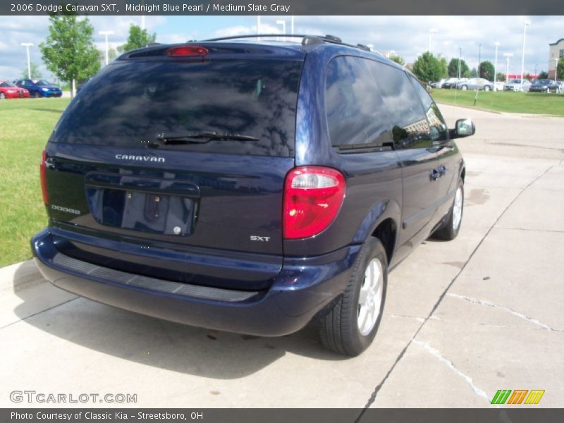 Midnight Blue Pearl / Medium Slate Gray 2006 Dodge Caravan SXT