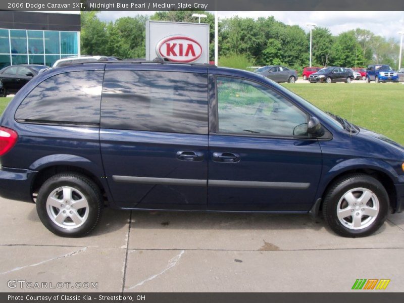 Midnight Blue Pearl / Medium Slate Gray 2006 Dodge Caravan SXT