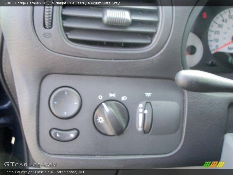Midnight Blue Pearl / Medium Slate Gray 2006 Dodge Caravan SXT