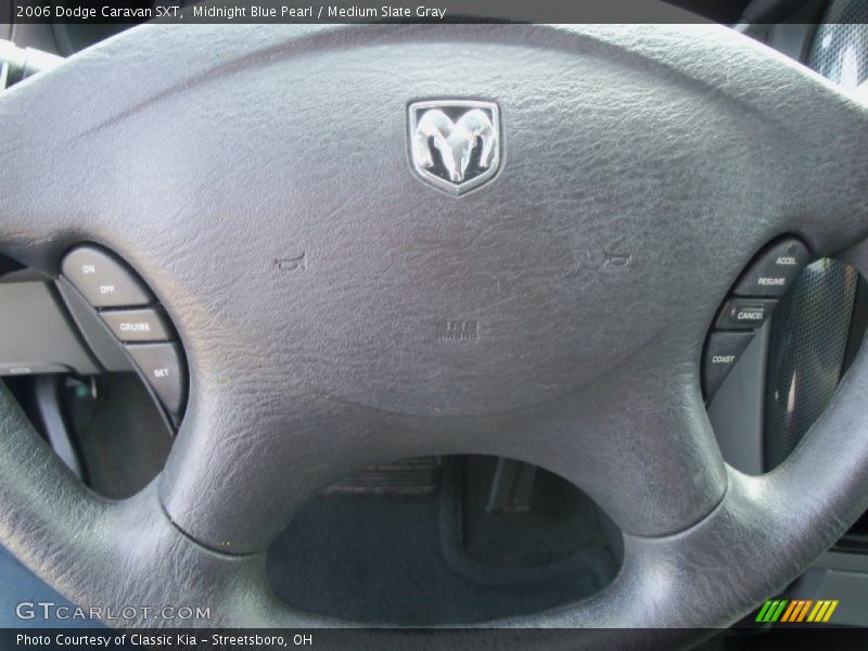 Midnight Blue Pearl / Medium Slate Gray 2006 Dodge Caravan SXT