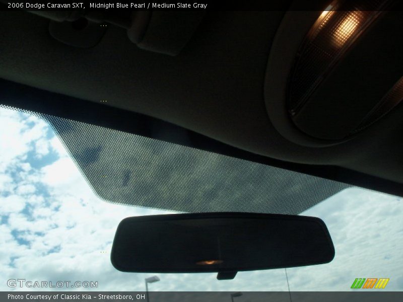 Midnight Blue Pearl / Medium Slate Gray 2006 Dodge Caravan SXT