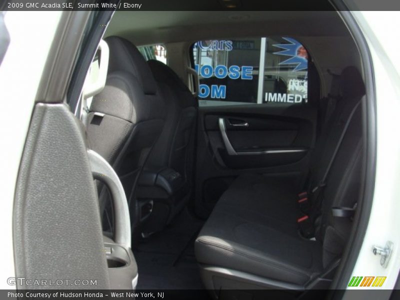 Summit White / Ebony 2009 GMC Acadia SLE