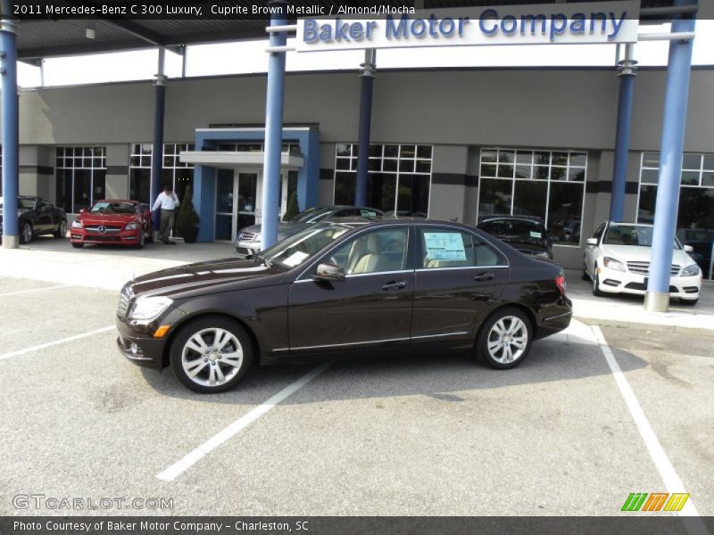 Cuprite Brown Metallic / Almond/Mocha 2011 Mercedes-Benz C 300 Luxury