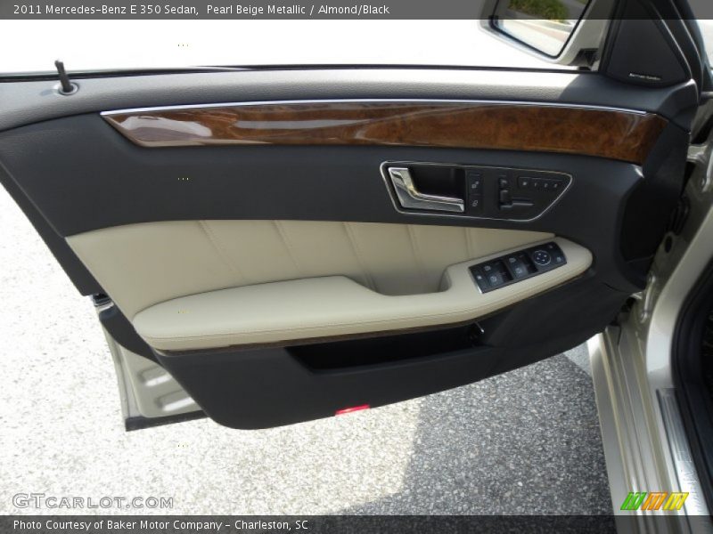 Pearl Beige Metallic / Almond/Black 2011 Mercedes-Benz E 350 Sedan