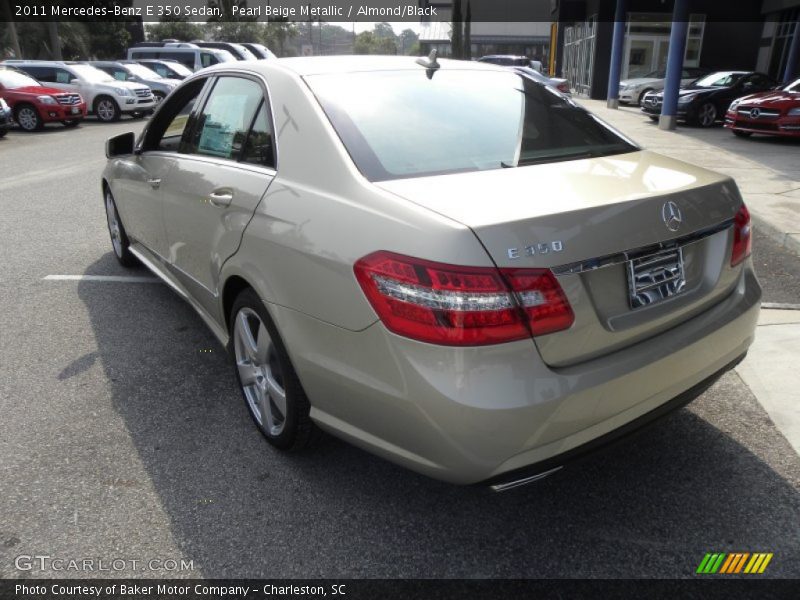 Pearl Beige Metallic / Almond/Black 2011 Mercedes-Benz E 350 Sedan