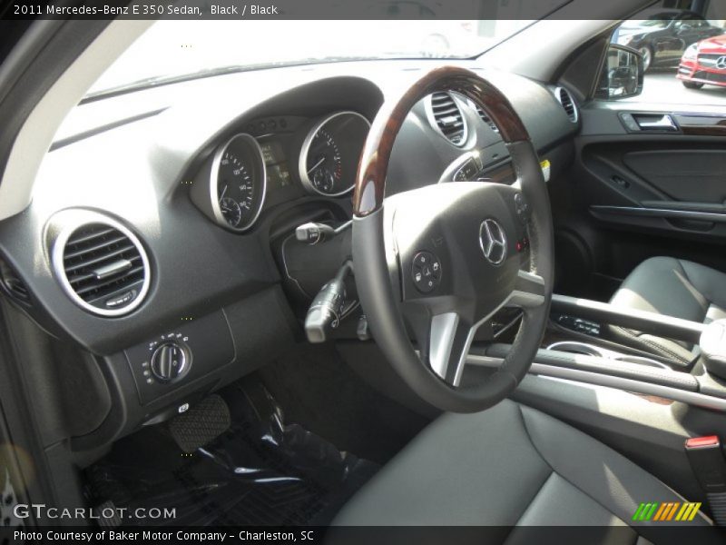 Black / Black 2011 Mercedes-Benz E 350 Sedan