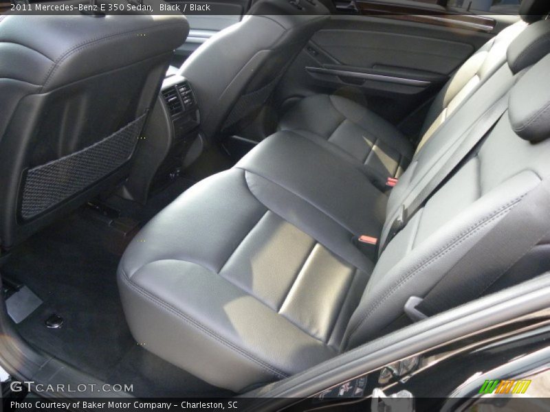 Black / Black 2011 Mercedes-Benz E 350 Sedan