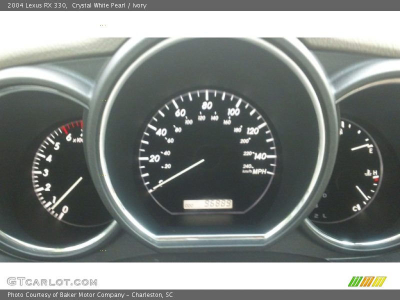 Crystal White Pearl / Ivory 2004 Lexus RX 330